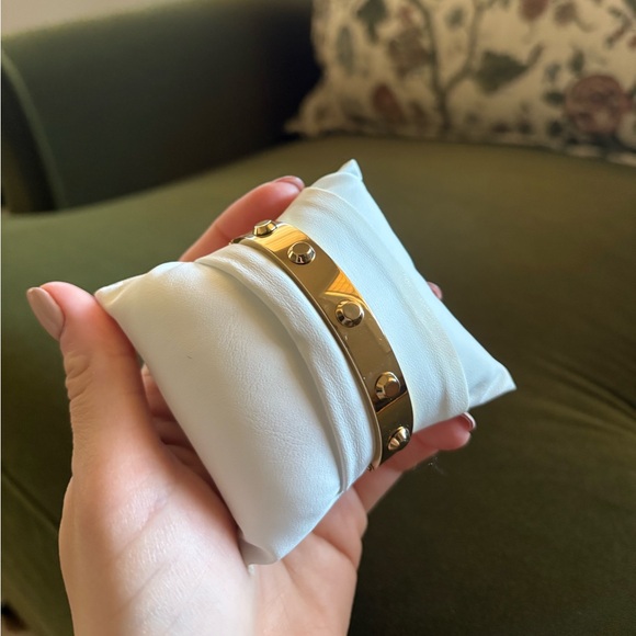 Michael Kors Gold Lock Bracelet - Picture 4 of 11